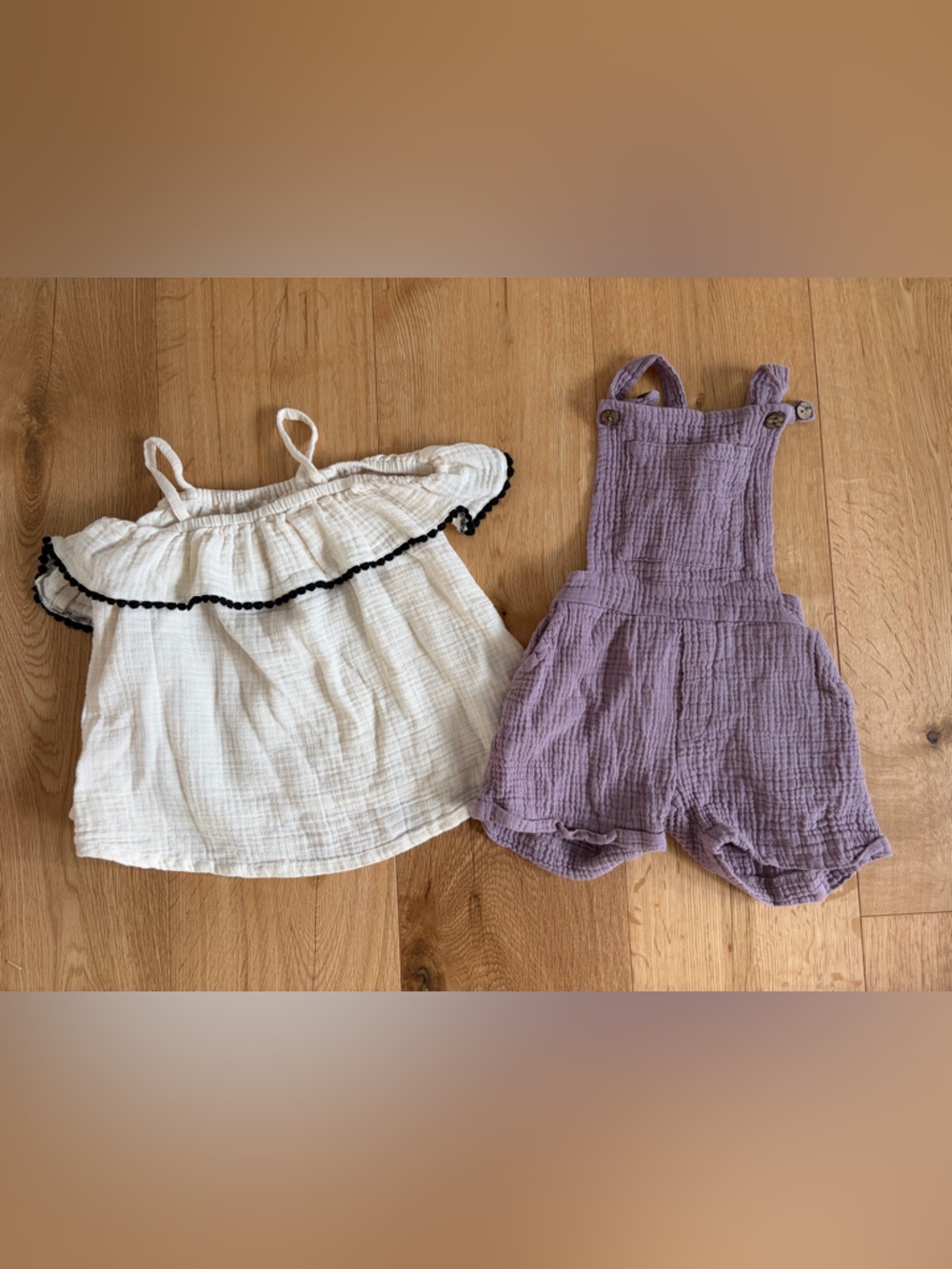 Summer crinkle cotton 2T clothes